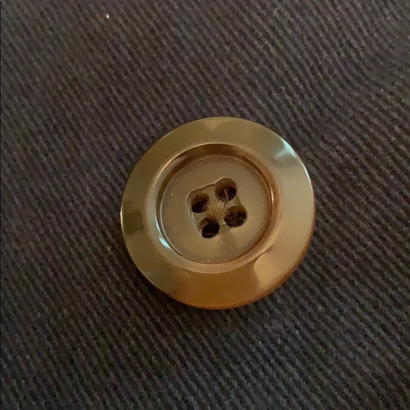 Navy Trench Peacoat - Picture 3 of 5